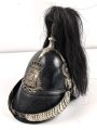Bayern, Helm für Angehörige der Bürgerwehr Kavallerie Modell 1850. Zusammengehöriges, in allen Teilen originales Stück