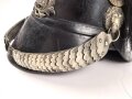 Bayern, Helm für Angehörige der Bürgerwehr Kavallerie Modell 1850. Zusammengehöriges, in allen Teilen originales Stück