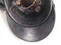 Bayern, Helm für Angehörige der Bürgerwehr Kavallerie Modell 1850. Zusammengehöriges, in allen Teilen originales Stück