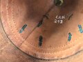 Bayern, Helm für Angehörige der Bürgerwehr Kavallerie Modell 1850. Zusammengehöriges, in allen Teilen originales Stück