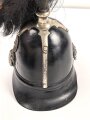 Bayern, Helm für Angehörige der Bürgerwehr Kavallerie Modell 1850. Zusammengehöriges, in allen Teilen originales Stück