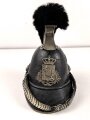 Bayern, Helm Modell 1850 für schwere Bürgerwehr Kavallerie. In allen Teilen originales, dekoratives Stück. das Innenfutter fehlt, sonst guter Gesamtzustand