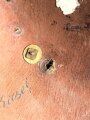 Bayern, Helm Modell 1850 für schwere Bürgerwehr Kavallerie. In allen Teilen originales, dekoratives Stück. das Innenfutter fehlt, sonst guter Gesamtzustand