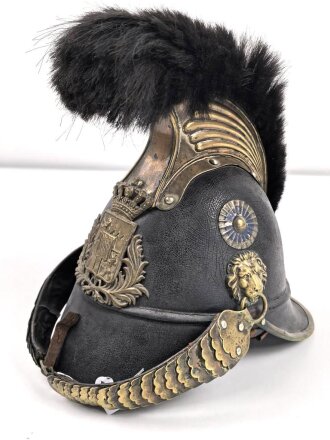 Bayern, Helm Modell 1850 für schwere Bürgerwehr...