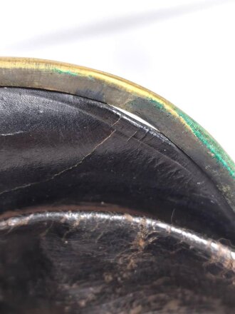 Bayern, Helm Modell 1850 für schwere Bürgerwehr Kavallerie. In allen Teilen originales, dekoratives Stück.