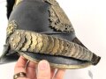 Bayern, Helm Modell 1850 für schwere Bürgerwehr Kavallerie. In allen Teilen originales, dekoratives Stück.