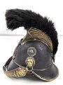 Bayern, Helm Modell 1850 für schwere Bürgerwehr Kavallerie. In allen Teilen originales, dekoratives Stück.