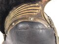 Bayern, Helm Modell 1850 für schwere Bürgerwehr Kavallerie. In allen Teilen originales, dekoratives Stück.