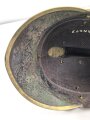 Bayern, Mannschaftshelm für Kürassiere Modell 1842 in der Trageweise ab 1864. Vor langer Zeit  gereinigtes Kammerstück in gutem Gesamtzustand, das Innenfutter fehlt.