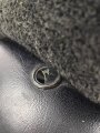 Bayern, Raupenhelm Modell 1868 für Mannschaften der Infanterie. Die originale Webpelzraupe mit kleinem Mottenschaden, sonst guter Gesamtzustand
