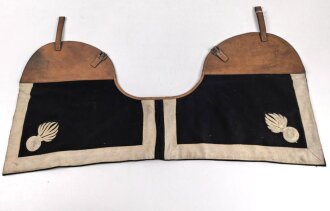 Belgien, Schabracke um 1900 in gutem Zustand. Dazu zwei...