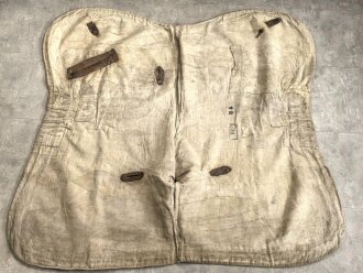 Württemberg, Schabracke für Mannschaften im Dragoner Regiment 25 Ludwigsburg. Kammerstück von 1875. Leicht mottig, ungereinigt