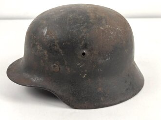 Luftwaffe, Stahlhelm Modell 1940. Originallack,...