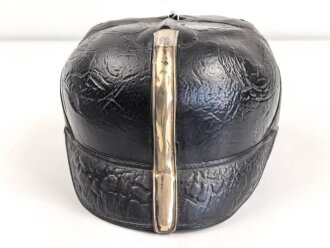 Kaiserreich, Korpus für eine Pickelhaube für Offiziere , versilberte Beschläge
