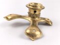 Kreuzblatt  für eine Pickelhaube für Offiziere, Messing , Gewinde 5mm