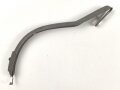 Hinterschiene für eine Pickelhaube, Eisen , Länge ohne Befestigungen ca 17,5cm, oben leicht defekt