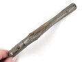 Hinterschiene für eine Pickelhaube, Eisen , Länge ohne Befestigungen ca 16,5cm