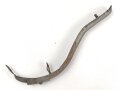 Hinterschiene für eine Pickelhaube, Eisen , Länge ohne Befestigungen ca 16,5cm