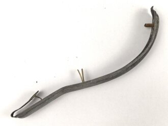 Hinterschiene für eine Pickelhaube, Zinkblech ,...