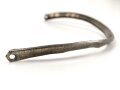 Vorderschiene für eine Pickelhaube, Gesamtlänge etwa 28cm, Eisen