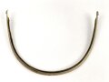 Vorderschiene für eine Pickelhaube, Gesamtlänge etwa 31cm, Messing