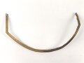 Vorderschiene für eine Pickelhaube, Gesamtlänge etwa 29cm, Messing