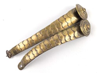 Schuppenkette für eine Pickelhaube. Gesamtlänge...