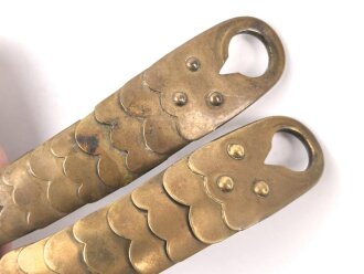 Schuppenkette für eine Pickelhaube. Gesamtlänge...