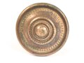 Kaiserreich ,Splintrosette für Schuppenkette Durchmesser 26mm, Messing