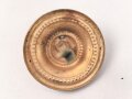 Kaiserreich ,Splintrosette für Schuppenkette Durchmesser 26mm, Messing