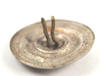 Kaiserreich, Splintrosette für Schuppenkette . Silbern, Durchmesser 25mm