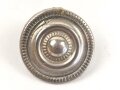 Kaiserreich, Splintrosette für Schuppenkette . Silbern, Durchmesser 25mm