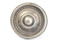 Kaiserreich, Splintrosette für Schuppenkette . Silbern, Durchmesser 27mm