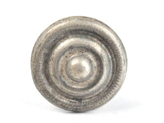 Kaiserreich, Splintrosette für Schuppenkette . Silbern, Durchmesser 25mm