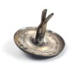Kaiserreich, Splintrosette für Schuppenkette . Silbern, Durchmesser 25mm