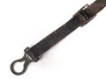 1.Weltkrieg, Kinnriemen für eine Pickelhaube für Mannschaften. Gesamtlänge mit Beschlägen 31,5cm
