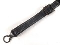 1.Weltkrieg, Kinnriemen für eine Pickelhaube für Mannschaften. Gesamtlänge mit Beschlägen 32cm. Neuzeitliche Fertigung