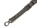 1.Weltkrieg, Kinnriemen für eine Pickelhaube für Mannschaften. Gesamtlänge mit Beschlägen 31cm. Neuzeitliche Fertigung
