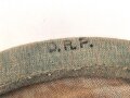 1.Weltkrieg, feldgrauer Überzug für eine Pickelhaube für Offiziere. Getragen, guter Gesamtzustand