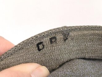 1.Weltkrieg, feldgrauer Überzug für eine Pickelhaube für Offiziere. Ungetragenes Stück, steingraue Variante