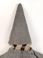 1.Weltkrieg, feldgrauer Überzug für eine Pickelhaube für Offiziere. Ungetragenes Stück, steingraue Variante