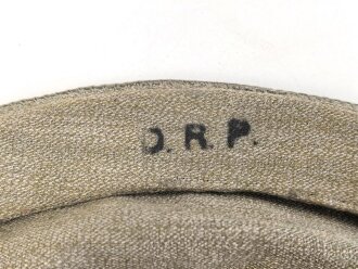 1.Weltkrieg, feldgrauer Überzug Modell 1915 ( zweiteilig )  für eine Pickelhaube . Guter Zustand, selten