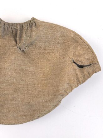 1.Weltkrieg, feldgrauer Überzug Modell 1915 ( zweiteilig )  für eine Pickelhaube . Aussen etwas ausgeschossen, das Oberteil fehlt