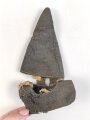 1.Weltkrieg, Oberteil für einen feldgrauen Überzug Modell 1915 ( zweiteilig )  für eine Pickelhaube .  Defekt