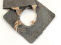 1.Weltkrieg, Oberteil für einen feldgrauen Überzug Modell 1915 ( zweiteilig )  für eine Pickelhaube .  Defekt