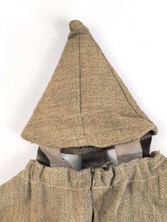 1.Weltkrieg, feldgrauer Überzug für eine Pickelhaube für Mannschaften. Kammerstück sächsisches Infanterie Regiment 182. getragenes Stück