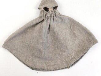 1.Weltkrieg, feldgrauer Überzug für eine Pickelhaube für Mannschaften. Relativ " helle" Ausführung, ungetragen, mit Herstellerstempel