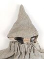 1.Weltkrieg, feldgrauer Überzug für eine Pickelhaube für Mannschaften. Relativ " helle" Ausführung, ungetragen, mit Herstellerstempel