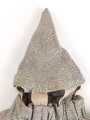 1.Weltkrieg, feldgrauer Überzug für eine Pickelhaube für Mannschaften. Relativ " helle" Ausführung, ungetragen, mit Herstellerstempel