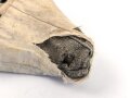 1.Weltkrieg, wendbarer - feldgrau/ weißer - Überzug für eine Pickelhaube für Mannschaften . Stark getragenes Stück. Rarität